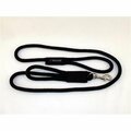 Soft Lines 2 Handled Sidewalk Safety Dog Snap Leash 0.37 In. Diameter By 6 Ft. - Black SO456444